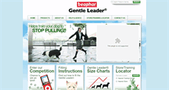 Desktop Screenshot of gentleleader.co.uk