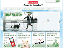 Tablet Screenshot of gentleleader.co.uk